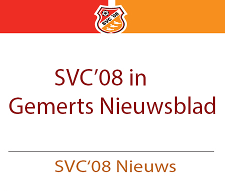 SVC'08 in Gemerts Nieuwsblad